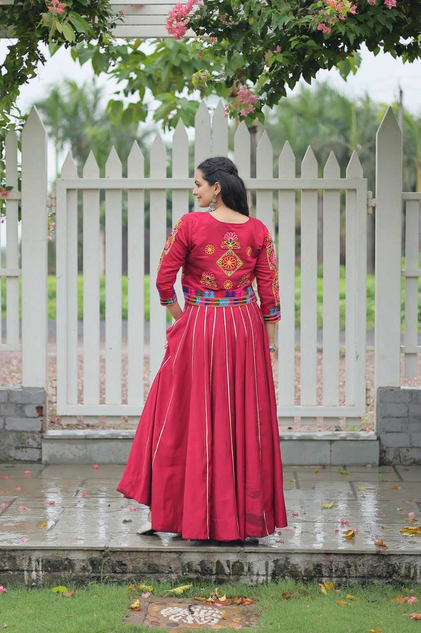 Ynf Heavy Roman Silk KESH491 7132 Lehengas Wedding Collections Festive Collections Wholesale Designer Lehenga Choli Gota Patti Lehenga Crop Top lehenga Manufacturer