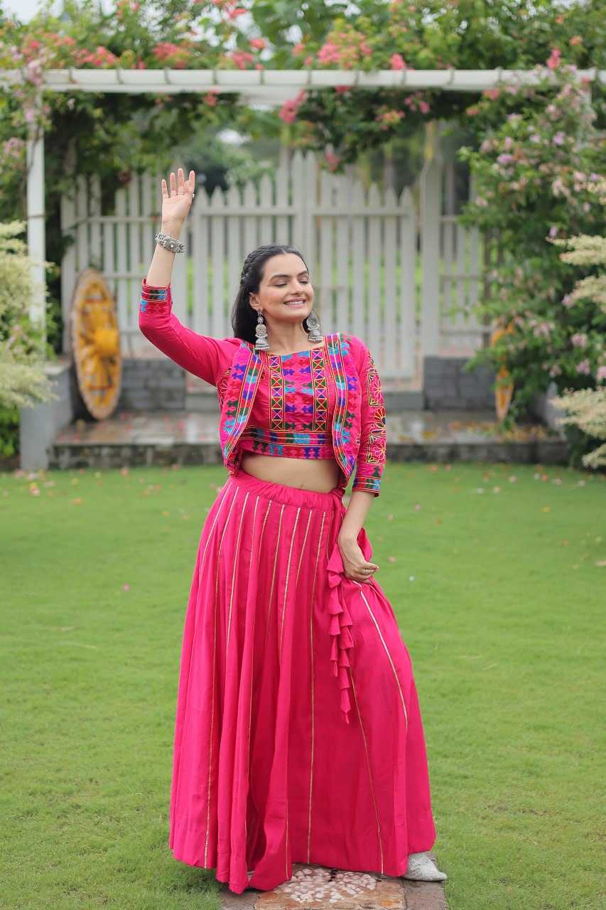 Ynf Heavy Roman Silk KESH491 7132 Lehengas Wedding Collections Festive Collections Wholesale Designer Lehenga Choli Gota Patti Lehenga Crop Top lehenga Manufacturer