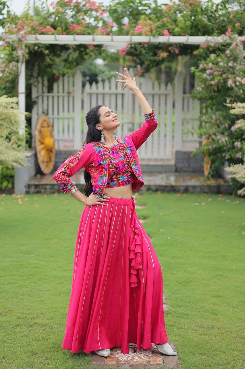 Ynf Heavy Roman Silk KESH491 7132 Lehengas Wedding Collections Festive Collections Wholesale Designer Lehenga Choli Gota Patti Lehenga Crop Top lehenga Manufacturer