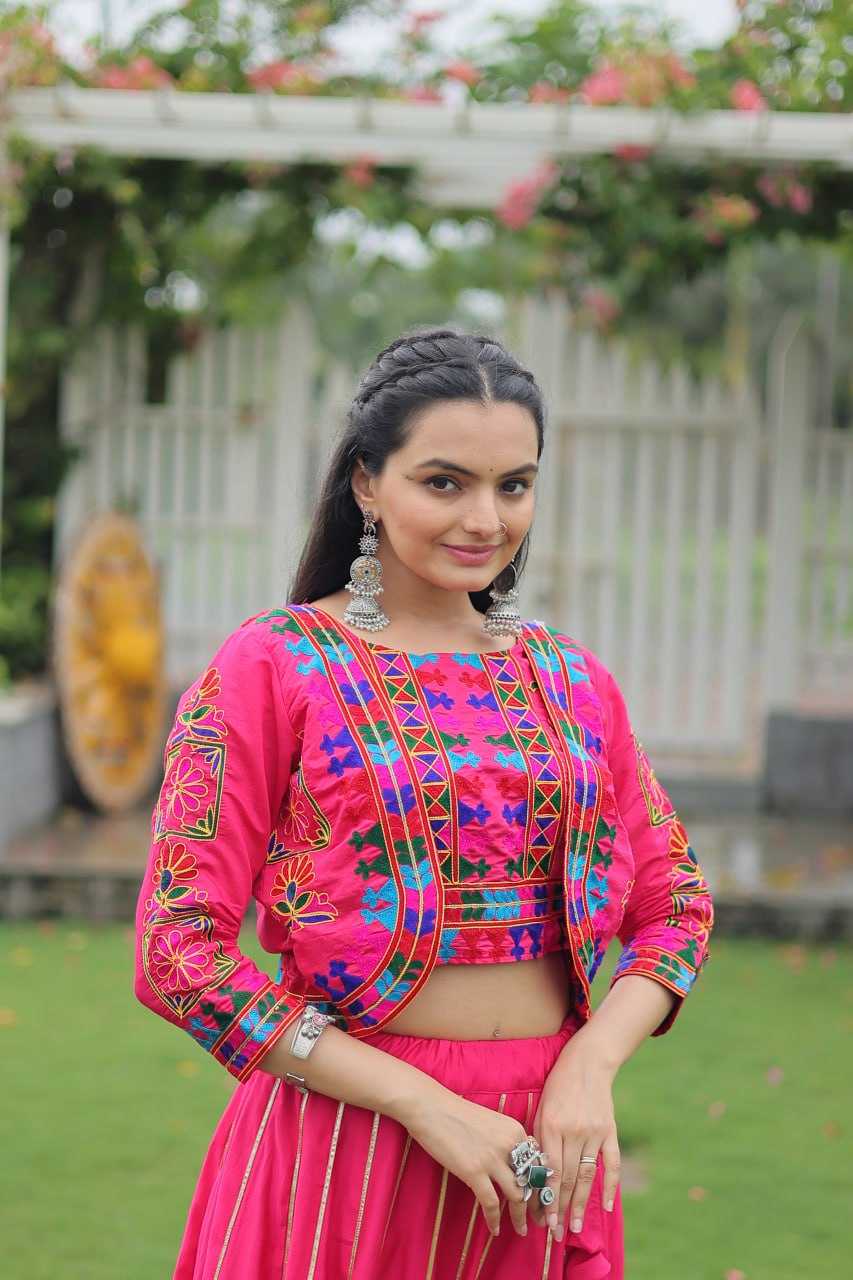 Ynf Heavy Roman Silk KESH491 7132 Lehengas Wedding Collections Festive Collections Wholesale Designer Lehenga Choli Gota Patti Lehenga Crop Top lehenga Manufacturer