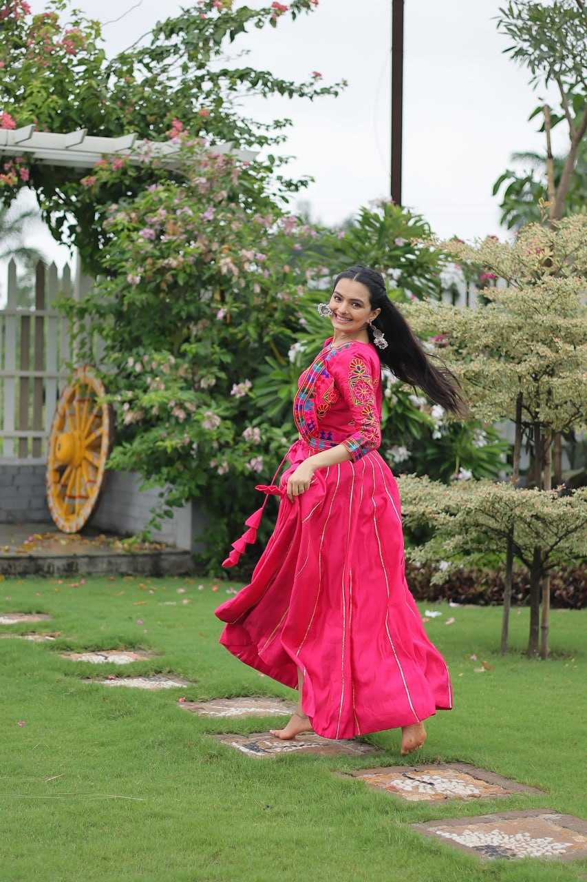 Ynf Heavy Roman Silk KESH491 7132 Lehengas Wedding Collections Festive Collections Wholesale Designer Lehenga Choli Gota Patti Lehenga Crop Top lehenga Manufacturer