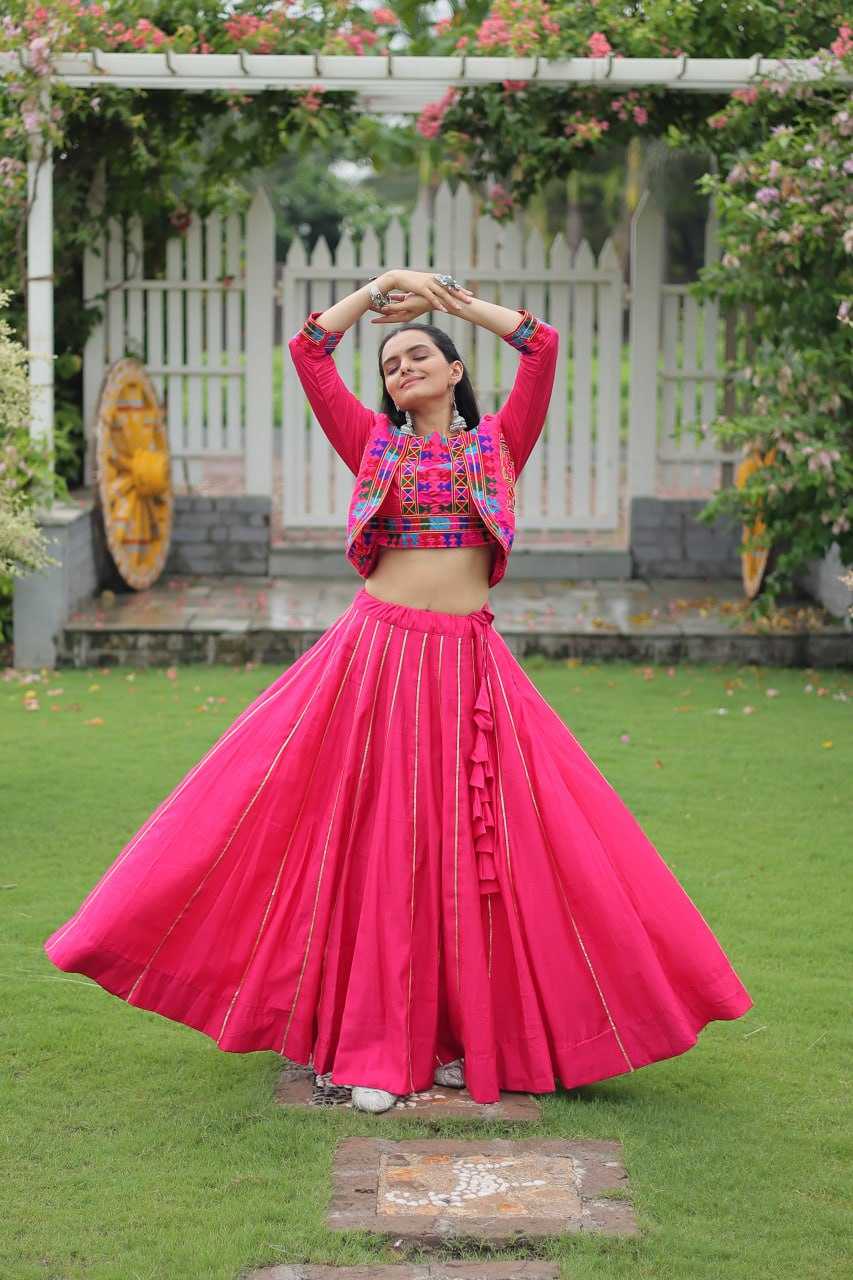 Ynf Heavy Roman Silk KESH491 7132 Lehengas Wedding Collections Festive Collections Wholesale Designer Lehenga Choli Gota Patti Lehenga Crop Top lehenga Manufacturer