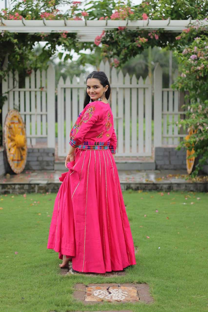 Ynf Heavy Roman Silk KESH491 7132 Lehengas Wedding Collections Festive Collections Wholesale Designer Lehenga Choli Gota Patti Lehenga Crop Top lehenga Manufacturer