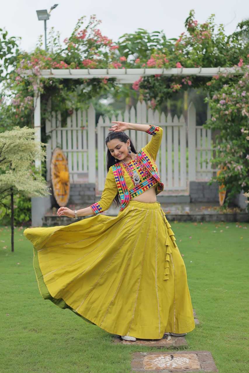 Ynf Heavy Roman Silk KESH491 7132 Lehengas Wedding Collections Festive Collections Wholesale Designer Lehenga Choli Gota Patti Lehenga Crop Top lehenga Manufacturer