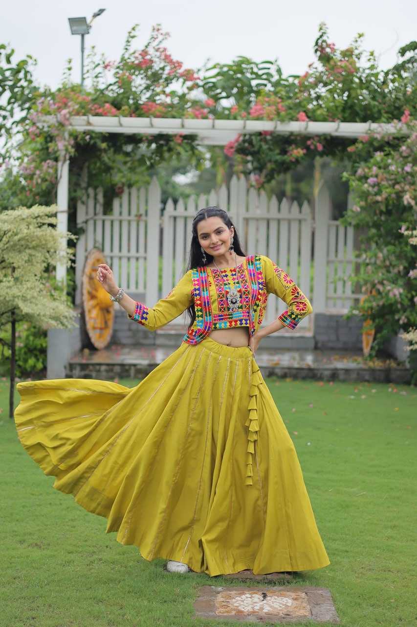 Ynf Heavy Roman Silk KESH491 7132 Lehengas Wedding Collections Festive Collections Wholesale Designer Lehenga Choli Gota Patti Lehenga Crop Top lehenga Manufacturer