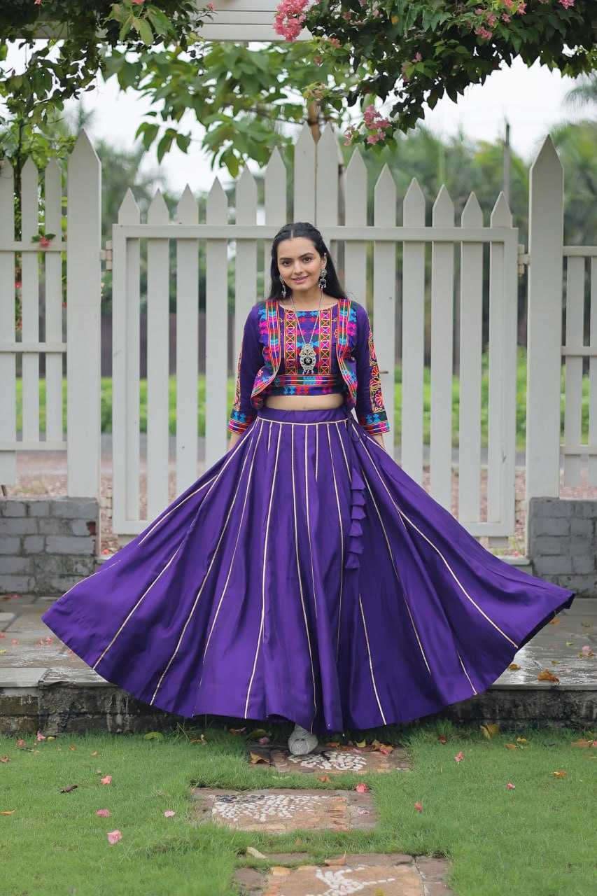 Ynf Heavy Roman Silk KESH491 7132 Lehengas Wedding Collections Festive Collections Wholesale Designer Lehenga Choli Gota Patti Lehenga Crop Top lehenga Manufacturer