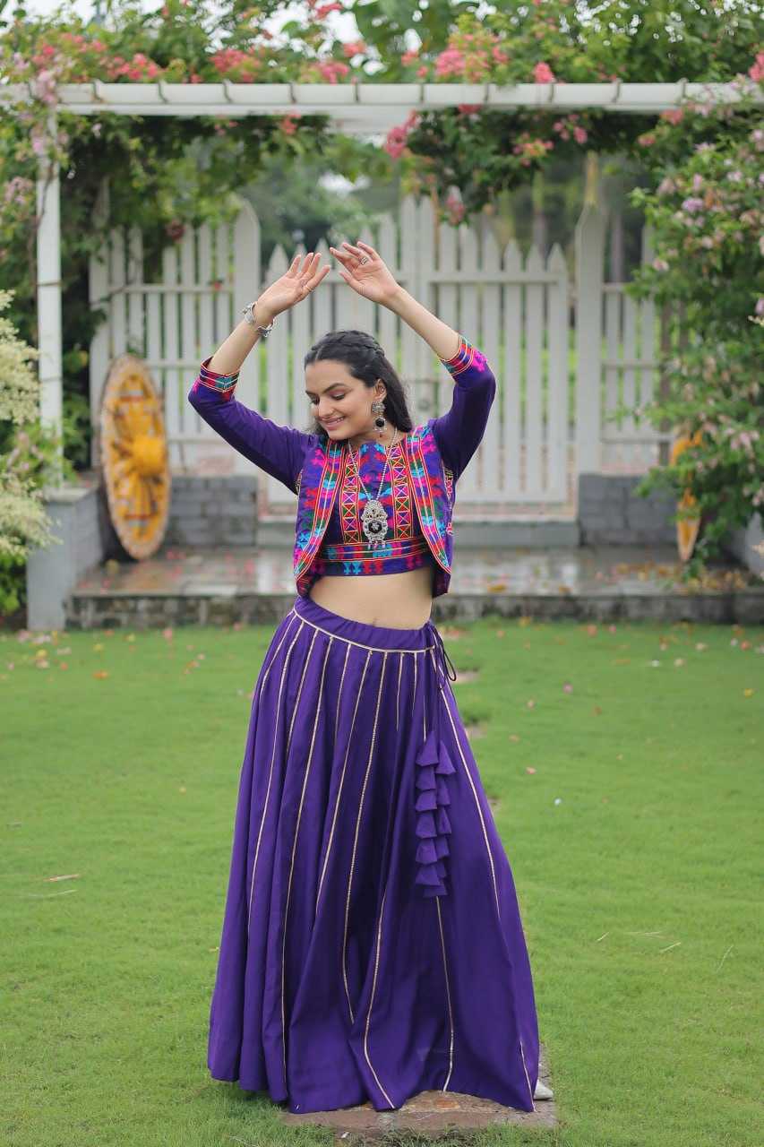 Ynf Heavy Roman Silk KESH491 7132 Lehengas Wedding Collections Festive Collections Wholesale Designer Lehenga Choli Gota Patti Lehenga Crop Top lehenga Manufacturer