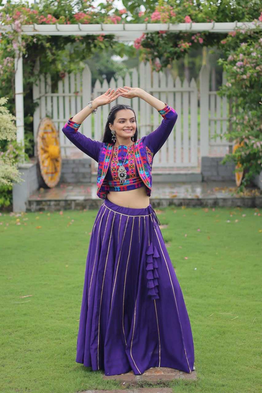 Ynf Heavy Roman Silk KESH491 7132 Lehengas Wedding Collections Festive Collections Wholesale Designer Lehenga Choli Gota Patti Lehenga Crop Top lehenga Manufacturer