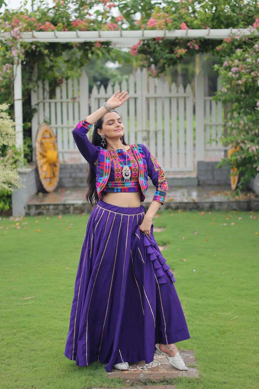Ynf Heavy Roman Silk KESH491 7132 Lehengas Wedding Collections Festive Collections Wholesale Designer Lehenga Choli Gota Patti Lehenga Crop Top lehenga Manufacturer