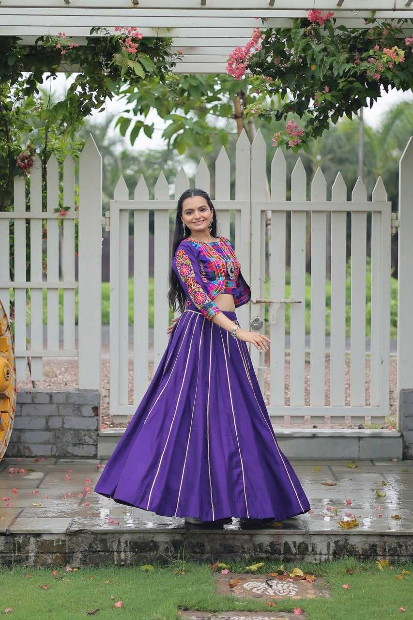 Ynf Heavy Roman Silk KESH491 7132 Lehengas Wedding Collections Festive Collections Wholesale Designer Lehenga Choli Gota Patti Lehenga Crop Top lehenga Manufacturer