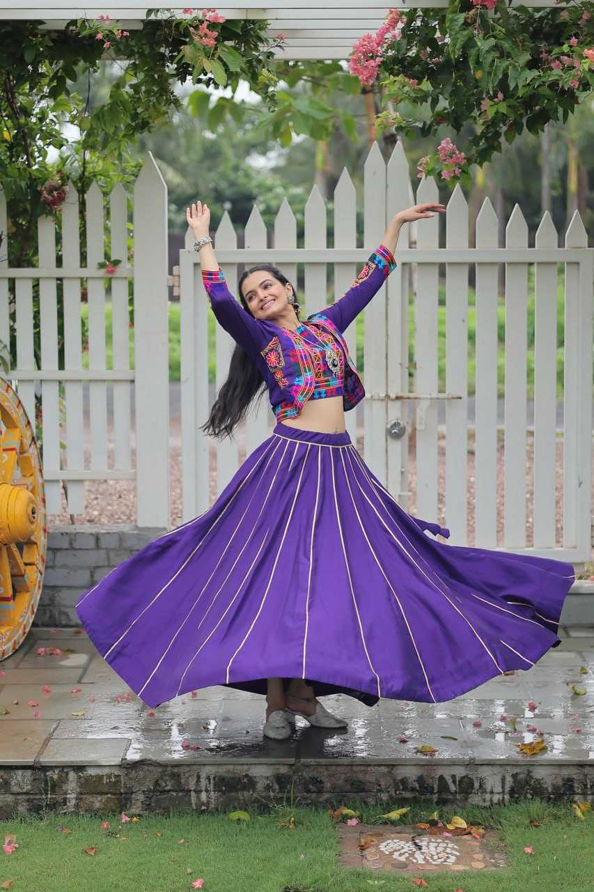 Ynf Heavy Roman Silk KESH491 7132 Lehengas Wedding Collections Festive Collections Wholesale Designer Lehenga Choli Gota Patti Lehenga Crop Top lehenga Manufacturer