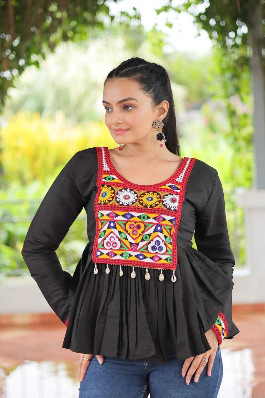 Ynf Heavy Roman Silk KESH491 9254 Kurti Wholesale Short Kurtis Fancy Kurti Embroidered Kurtis Manufacturer