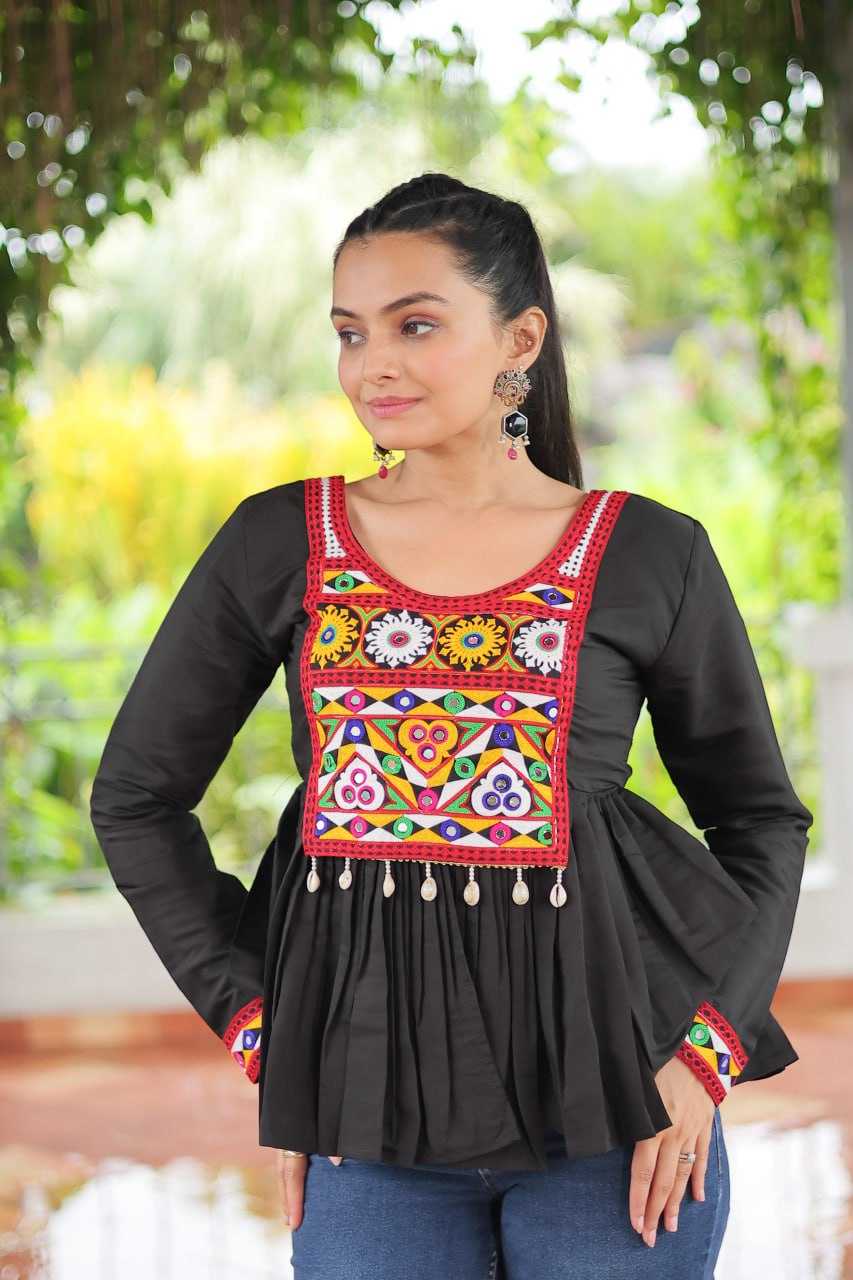 Ynf Heavy Roman Silk KESH491 9254 Kurti Wholesale Short Kurtis Fancy Kurti Embroidered Kurtis Manufacturer
