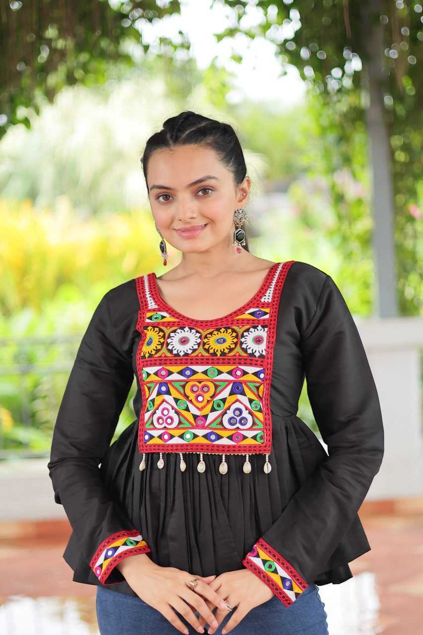 Ynf Heavy Roman Silk KESH491 9254 Kurti Wholesale Short Kurtis Fancy Kurti Embroidered Kurtis Manufacturer