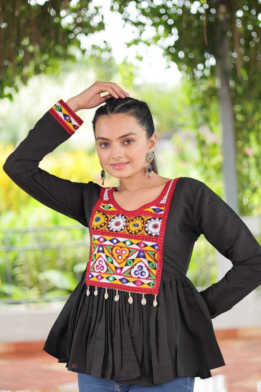 Ynf Heavy Roman Silk KESH491 9254 Kurti Wholesale Short Kurtis Fancy Kurti Embroidered Kurtis Manufacturer