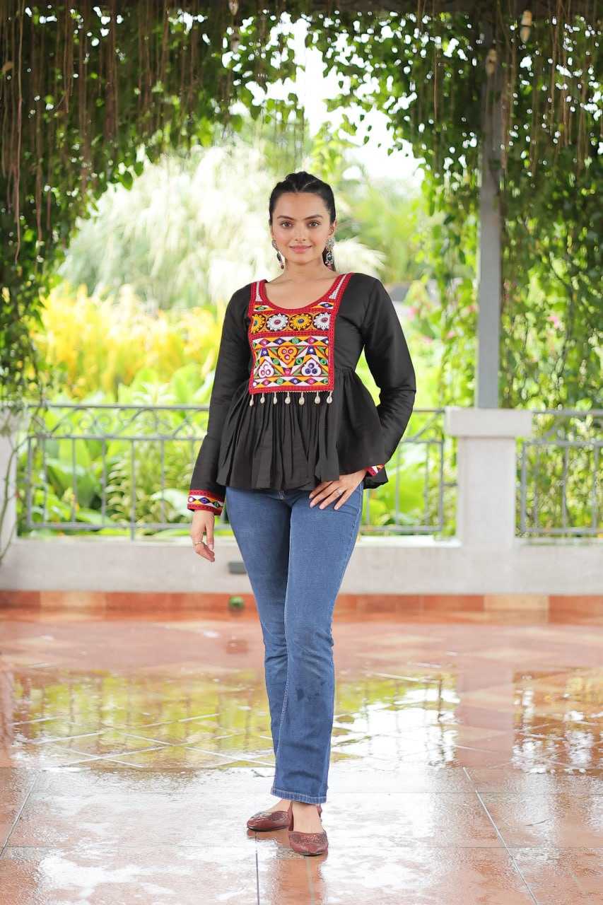 Ynf Heavy Roman Silk KESH491 9254 Kurti Wholesale Short Kurtis Fancy Kurti Embroidered Kurtis Manufacturer