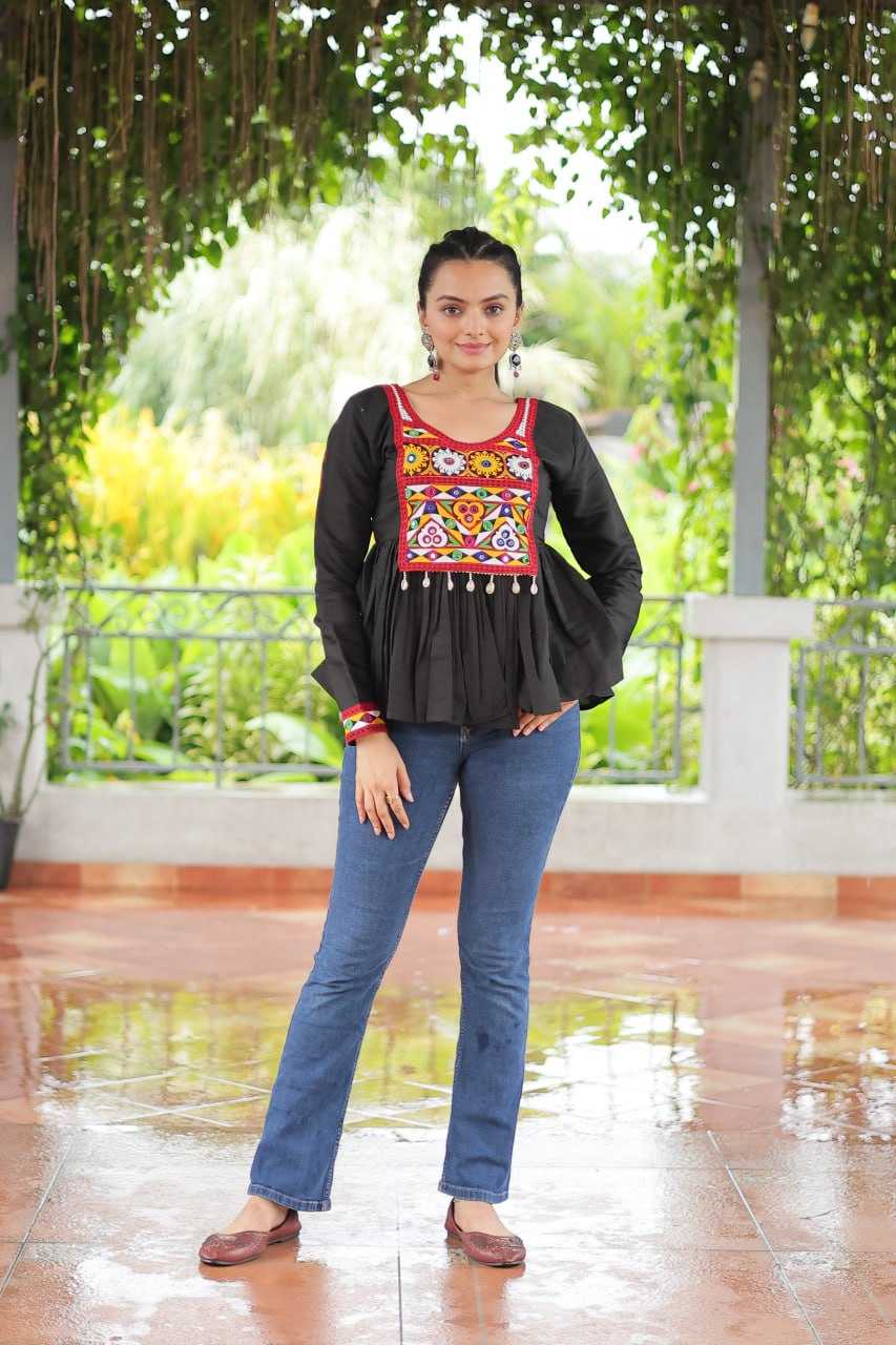 Ynf Heavy Roman Silk KESH491 9254 Kurti Wholesale Short Kurtis Fancy Kurti Embroidered Kurtis Manufacturer