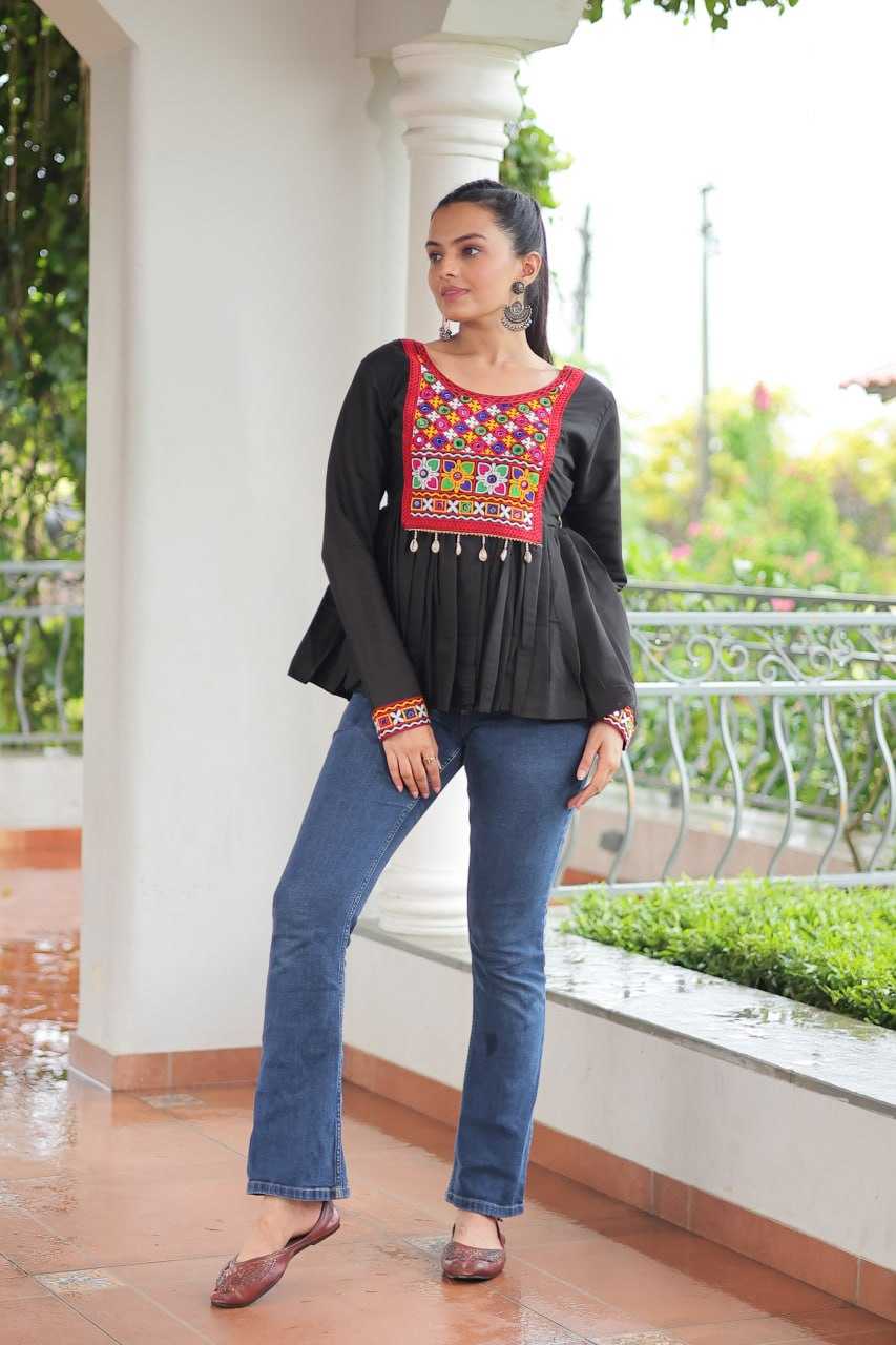 Ynf Heavy Roman Silk KESH491 9254 Kurti Wholesale Short Kurtis Fancy Kurti Embroidered Kurtis Manufacturer