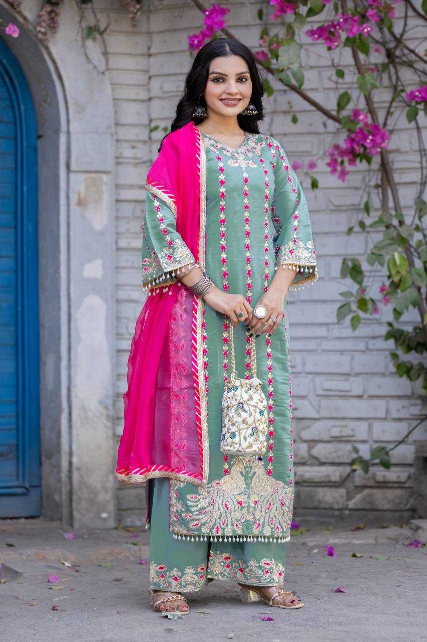 Ynf Heavy Roman Silk KESH512 200 Suits & Dresses Wholesale Ladies Suits Embroidery Suits Designer Suits Manufacturer