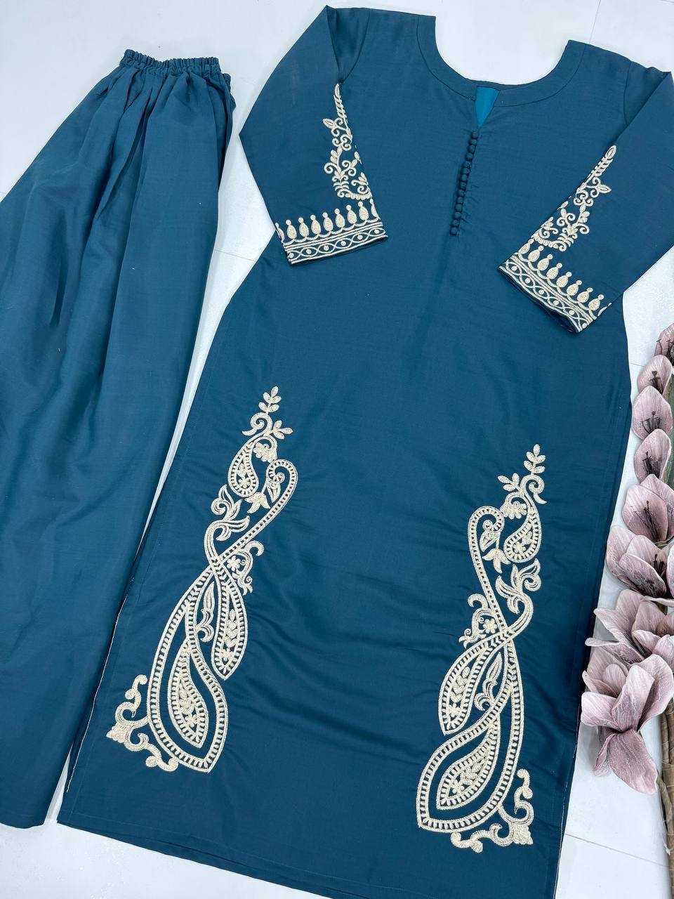 Ynf Heavy Roman Silk KESH512 215 Suits & Dresses Wholesale Ladies Suits Dresses Designer Suits Manufacturer