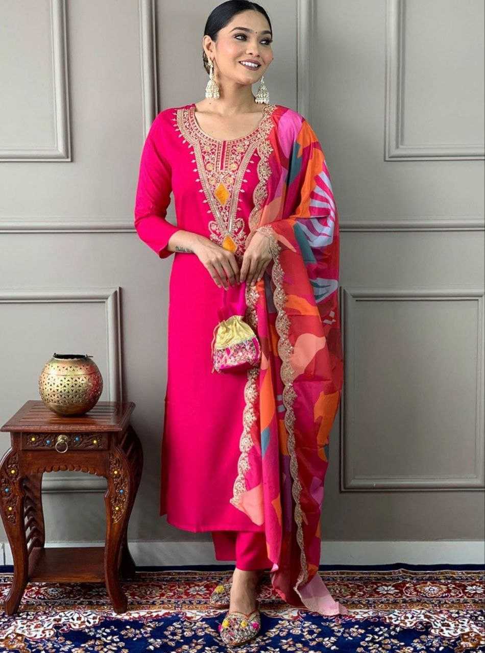 Ynf Heavy Roman Silk KESH517 H1 Suits & Dresses Wholesale Ladies Suits Party wear suits Designer Suits Manufacturer