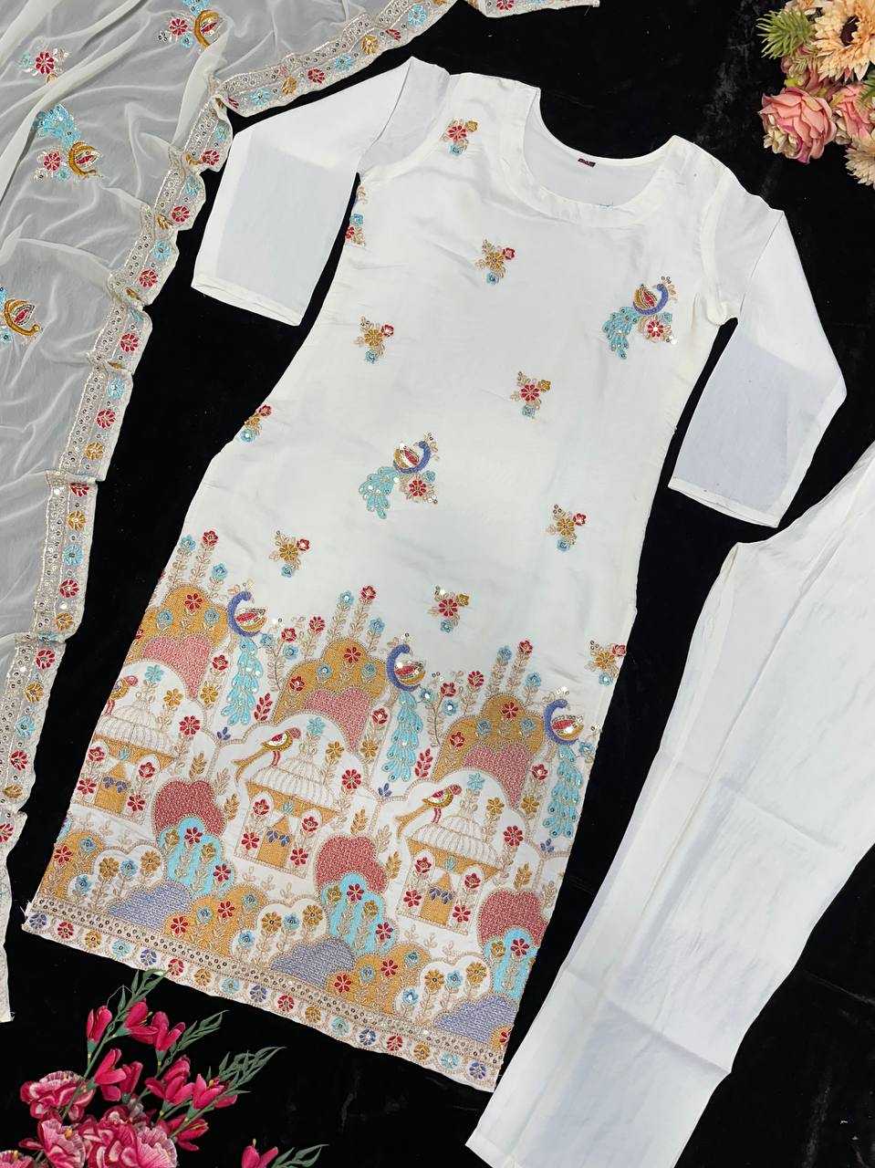 Ynf Heavy Roman Silk KESH523 244 Suits & Dresses Wholesale Ladies Suits Party wear suits Designer Suits Manufacturer