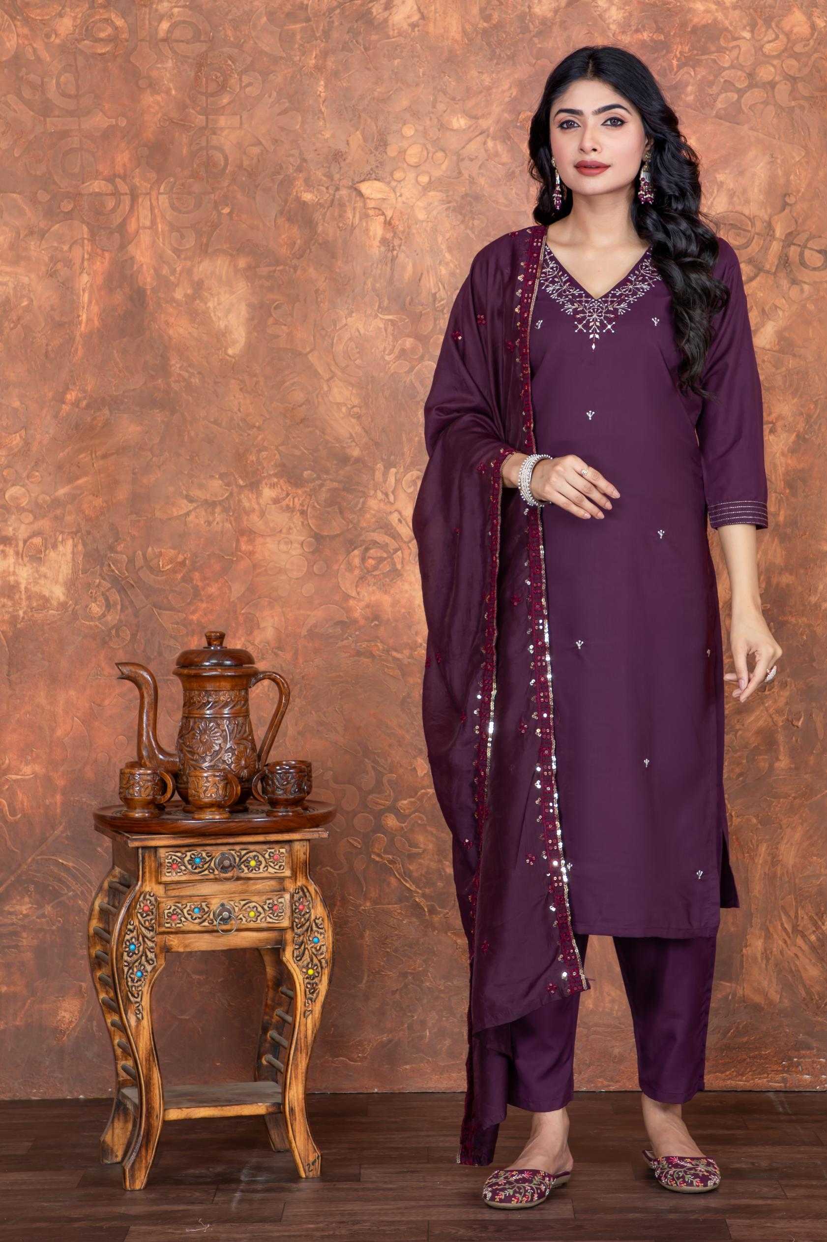 Ynf Heavy Roman Silk KESH545 1015 Kurti Wholesale Kurti Bottom With Dupatta Manufacturer