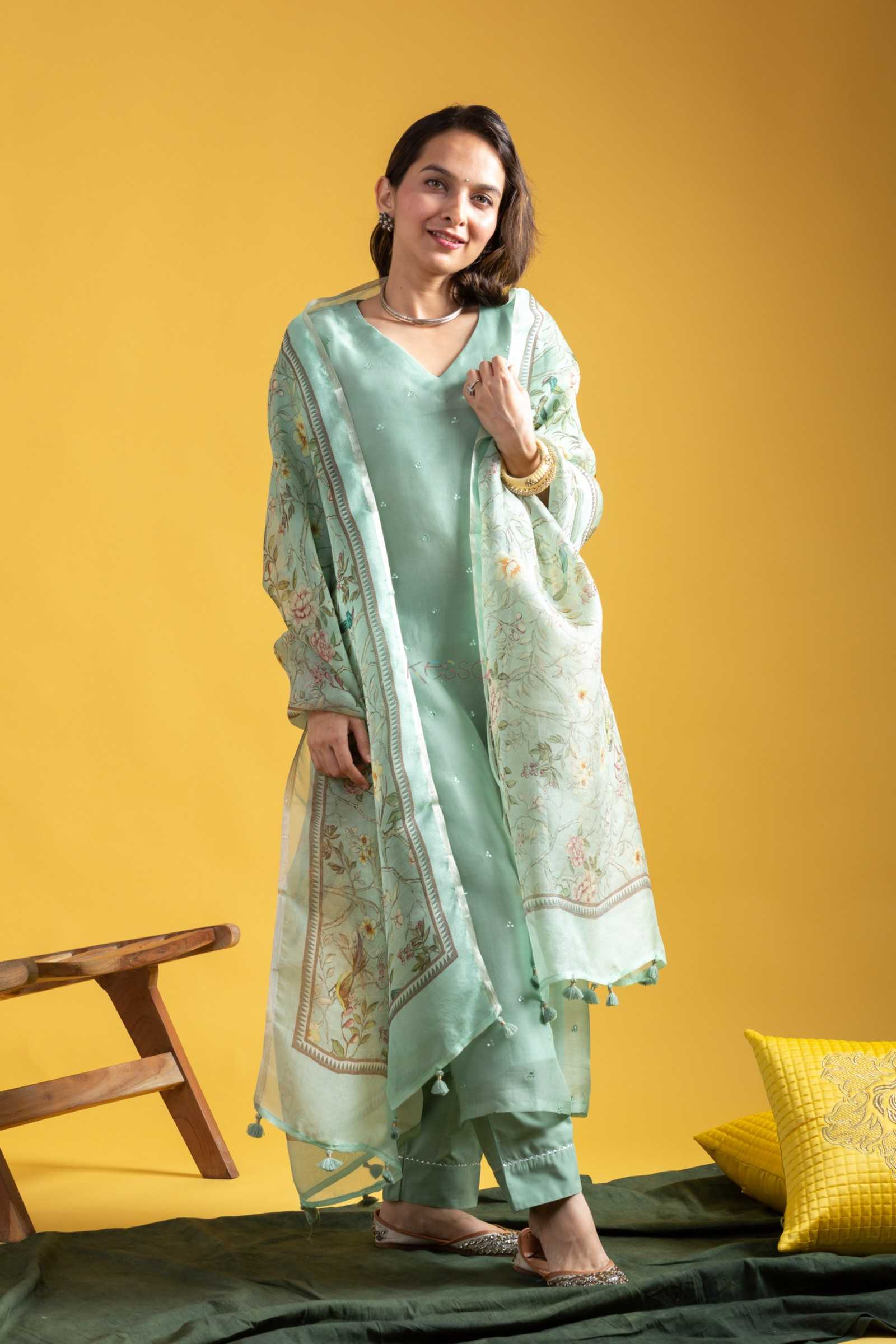 Ynf Heavy Roman Silk KESH545 4207 Suits & Dresses Wholesale Ladies Suits Embroidery Suits Patiala Suits Manufacturer