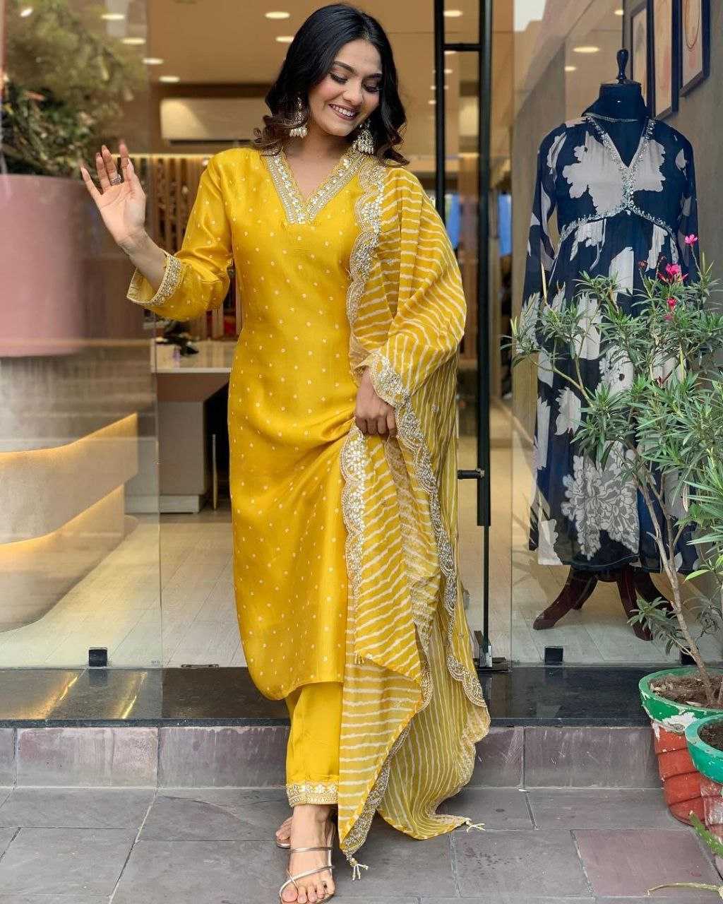 Ynf Heavy Roman Silk KESH552 59 Suits & Dresses Wholesale Ladies Suits Embroidery Suits Party wear suits Chanderi Suit Manufacturer