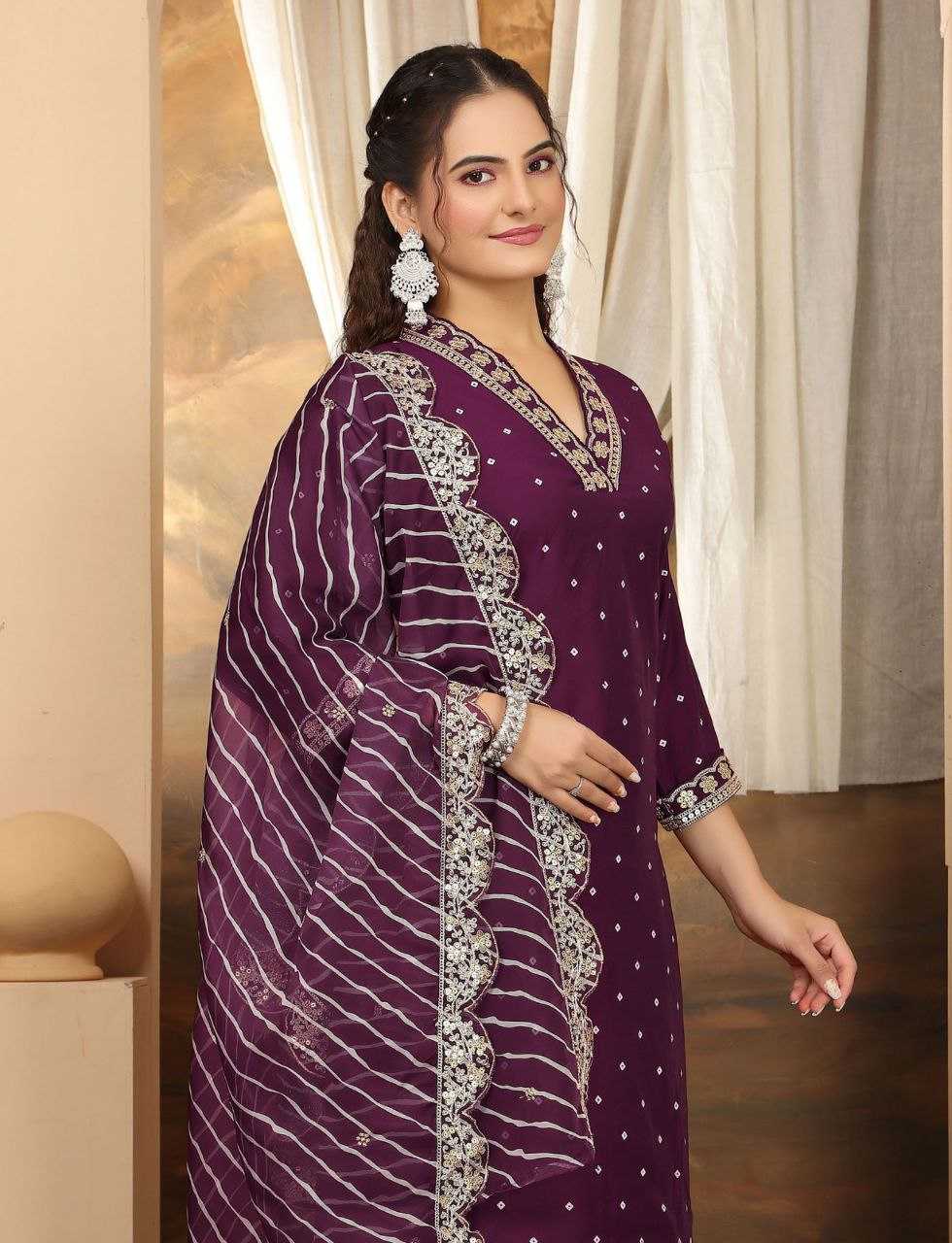 Ynf Heavy Roman Silk KESH552 59 Suits & Dresses Wholesale Ladies Suits Embroidery Suits Party wear suits Chanderi Suit Manufacturer