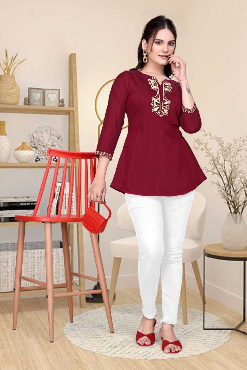 Ynf Heavy Roman Silk KESH559 1004 Western Wears Wholesale Tops Manufacturer