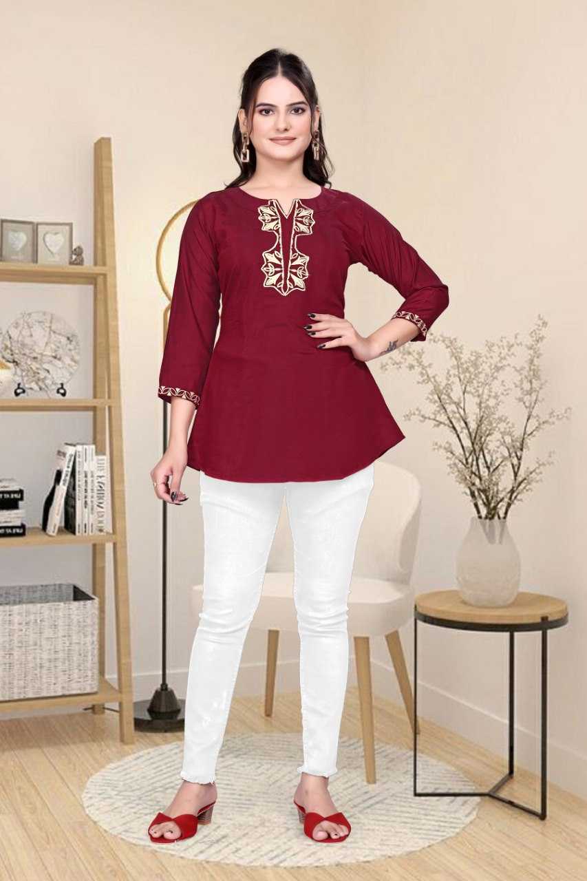 Ynf Heavy Roman Silk KESH559 1004 Western Wears Wholesale Tops Manufacturer