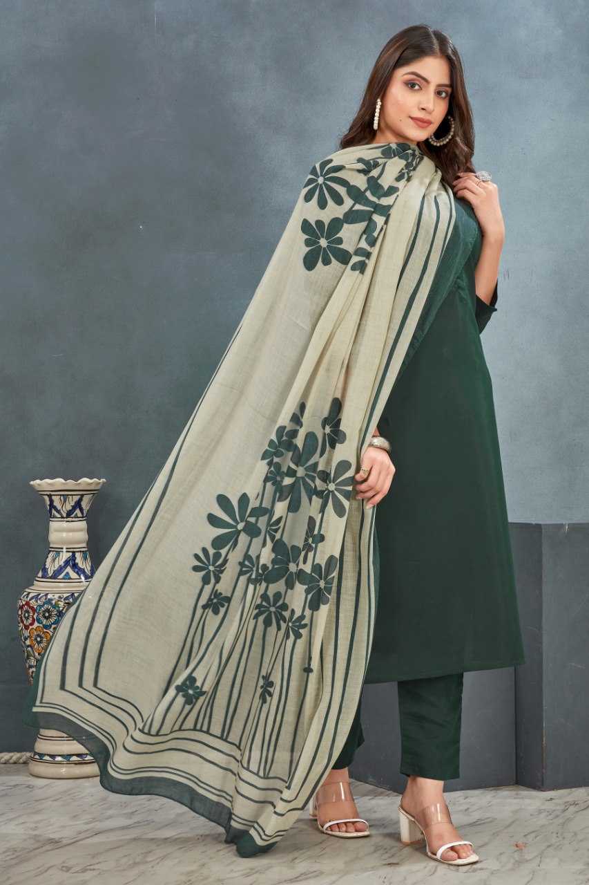 Ynf Heavy Roman Silk KESH559 3001 Kurti Wholesale Kurti Bottom With Dupatta Silk Kurtis Manufacturer