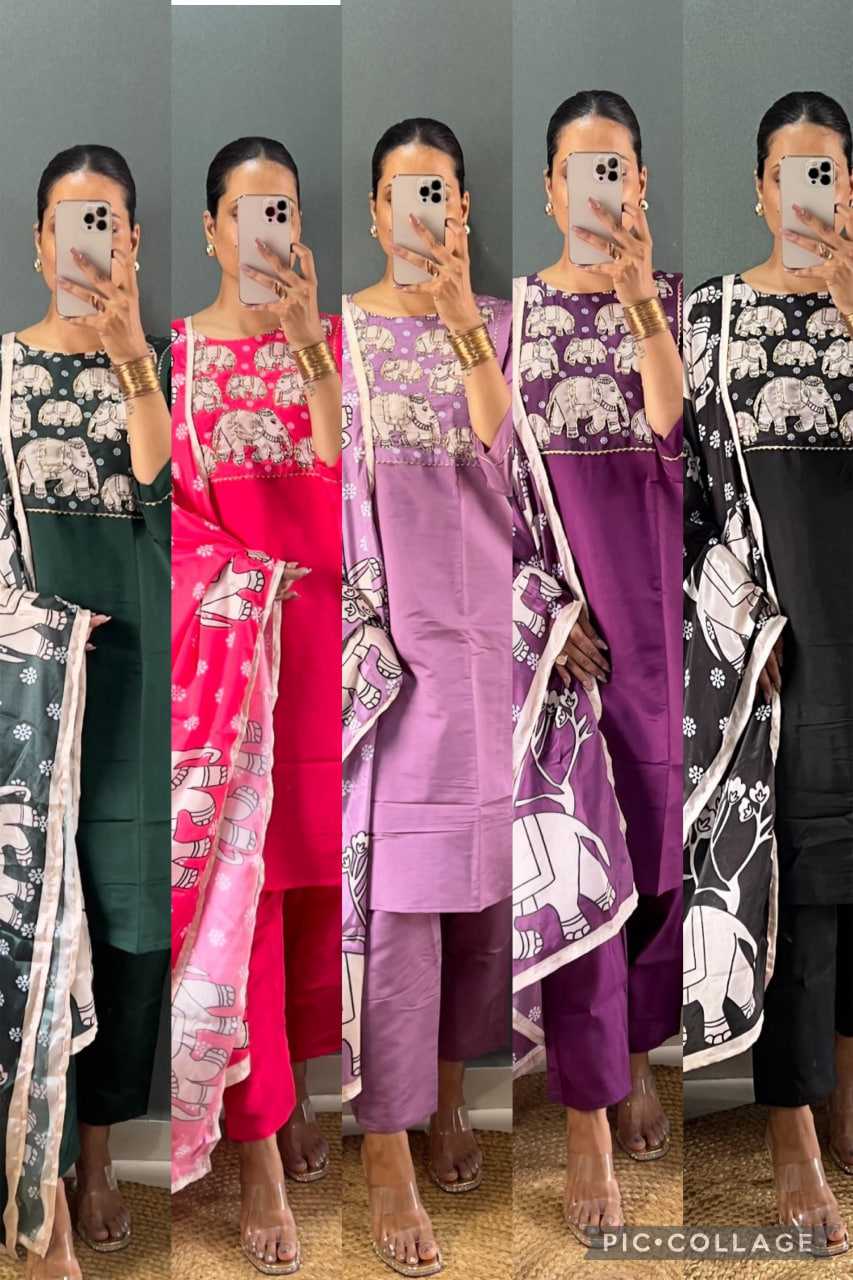 Ynf Heavy Roman Silk RIN102 111 Suits & Dresses Wedding Collections Festive Collections Wholesale Ladies Silk Suit Wedding Outfits Handwork Suits Manufacturer