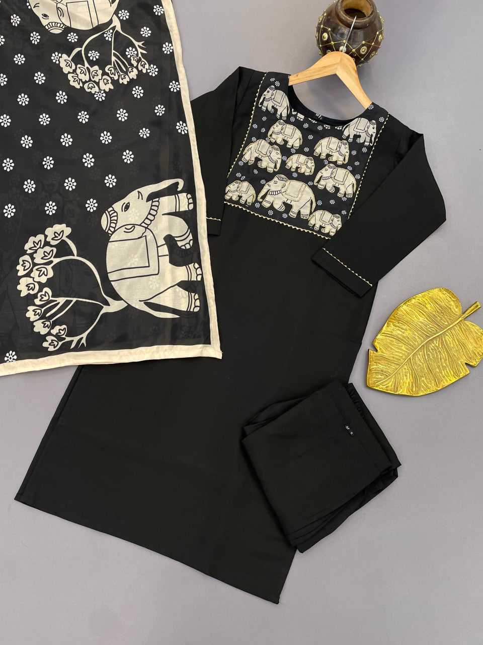 Ynf Heavy Roman Silk RIN102 111 Suits & Dresses Wedding Collections Festive Collections Wholesale Ladies Silk Suit Wedding Outfits Handwork Suits Manufacturer