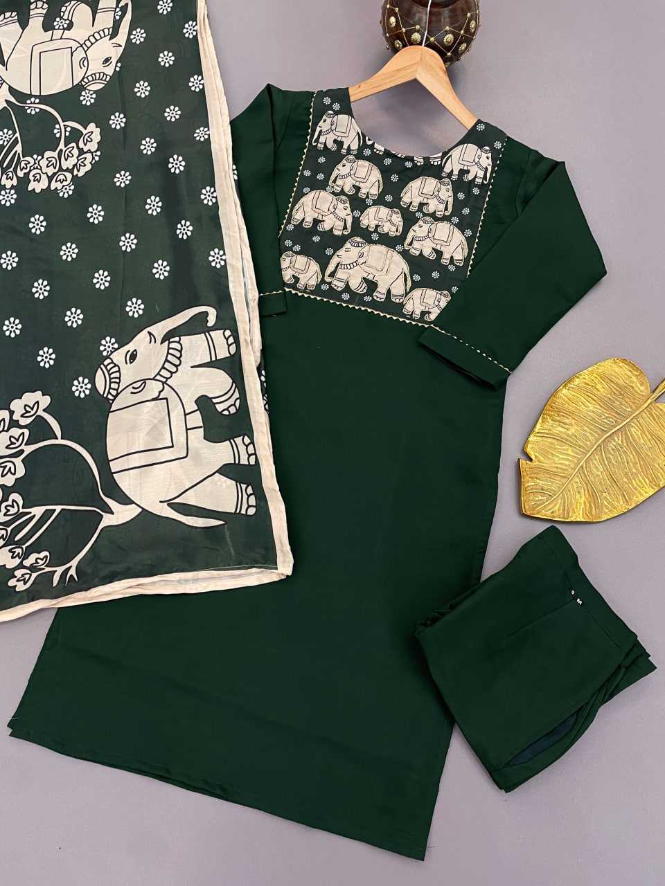Ynf Heavy Roman Silk RIN102 111 Suits & Dresses Wedding Collections Festive Collections Wholesale Ladies Silk Suit Wedding Outfits Handwork Suits Manufacturer