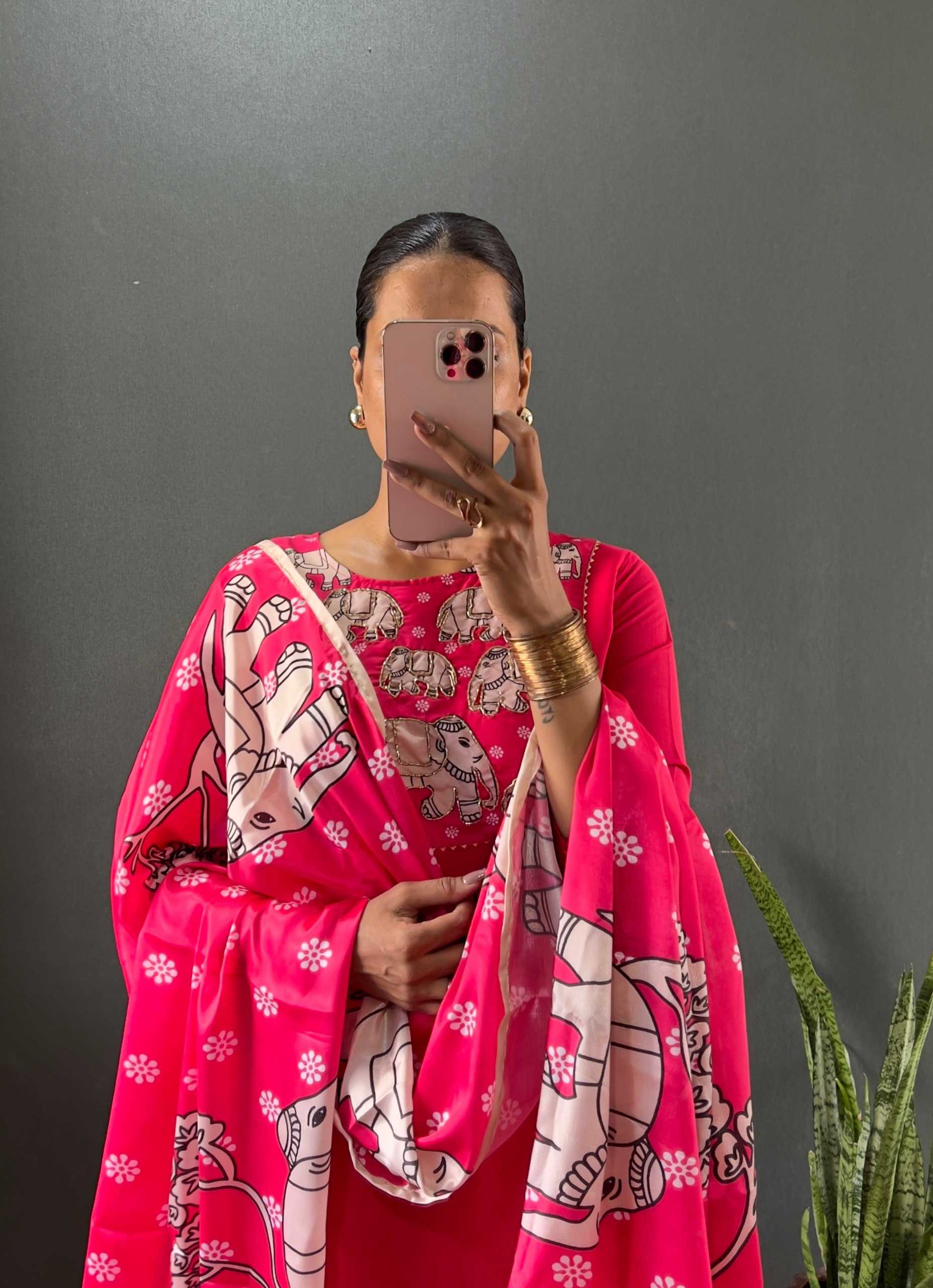 Ynf Heavy Roman Silk RIN102 111 Suits & Dresses Wedding Collections Festive Collections Wholesale Ladies Silk Suit Wedding Outfits Handwork Suits Manufacturer