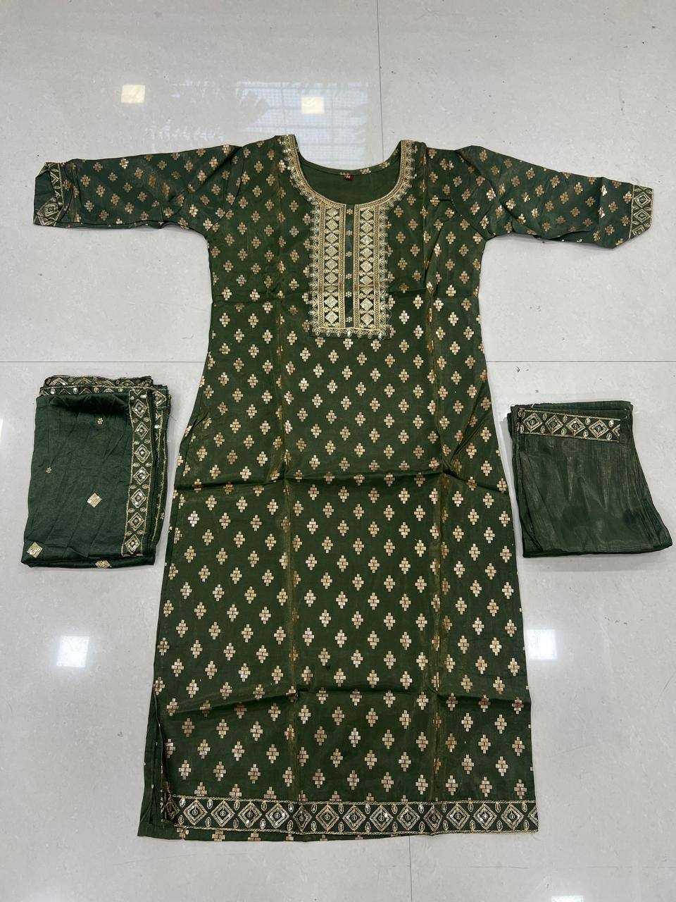 Ynf Heavy Roman Silk RIN131 1001 Suits & Dresses Wholesale Ladies Suits Embroidery Suits Party wear suits Manufacturer