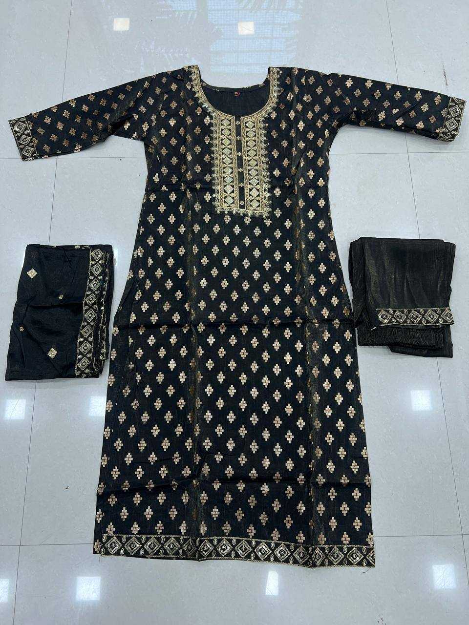 Ynf Heavy Roman Silk RIN131 1001 Suits & Dresses Wholesale Ladies Suits Embroidery Suits Party wear suits Manufacturer