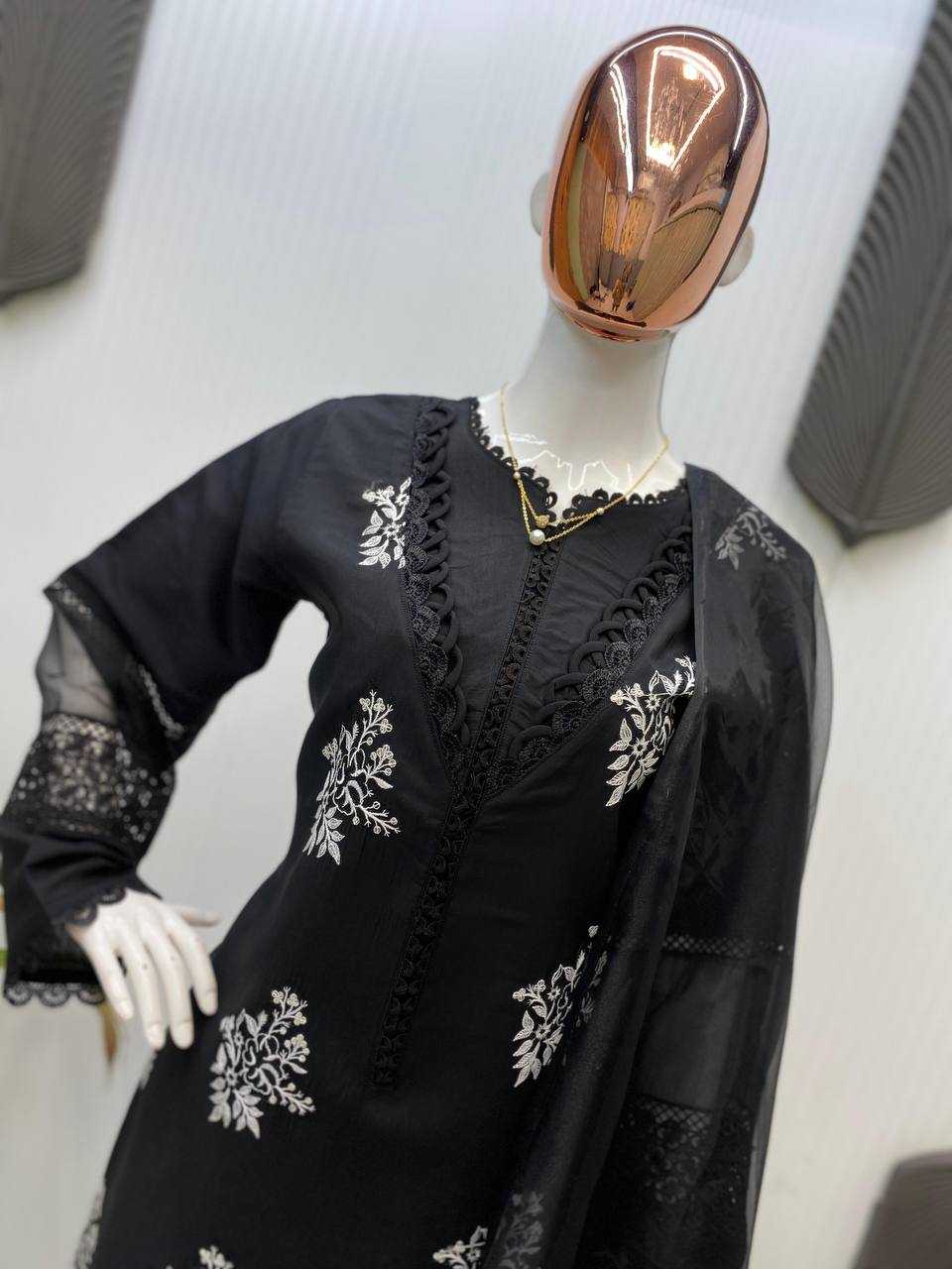 Ynf Heavy Roman Silk RIN141 1951 Suits & Dresses Wholesale Embroidery Suits Designer Suits Manufacturer