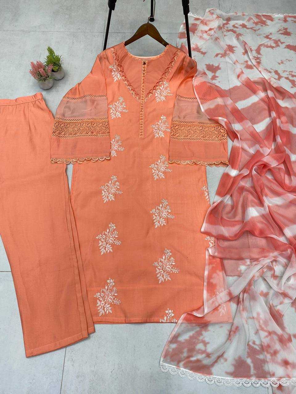 Ynf Heavy Roman Silk RIN141 1951 Suits & Dresses Wholesale Embroidery Suits Designer Suits Manufacturer