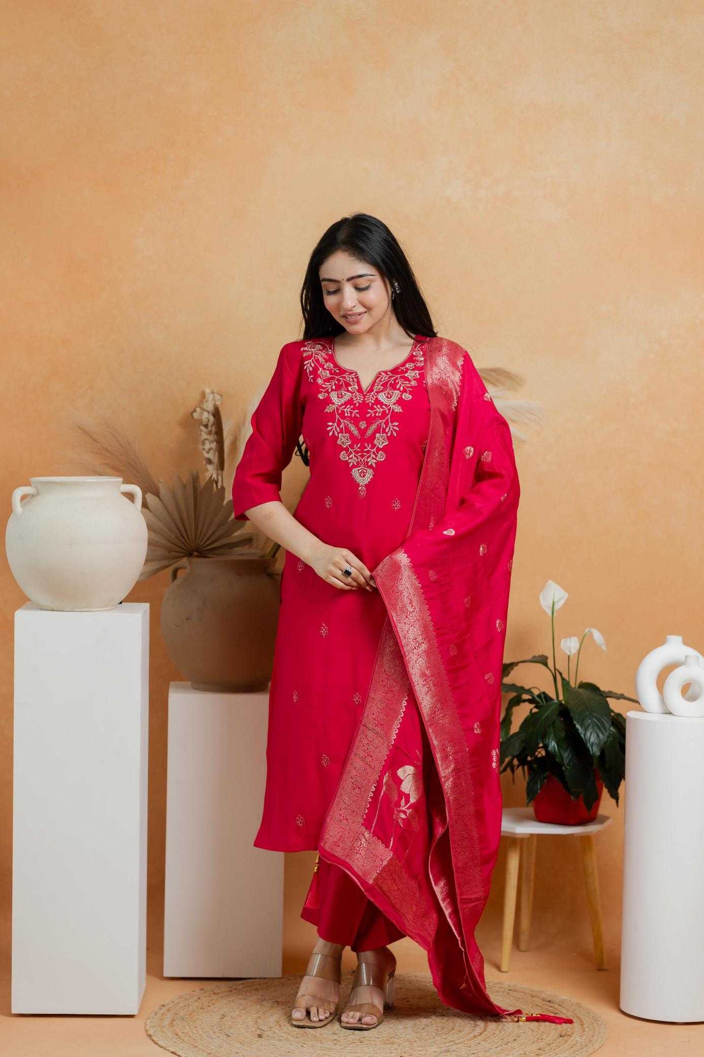 Ynf Heavy Roman Silk RIN190 DN2197 Setwise Collections Wholesale Dresses & Suits Catalogs Manufacturer