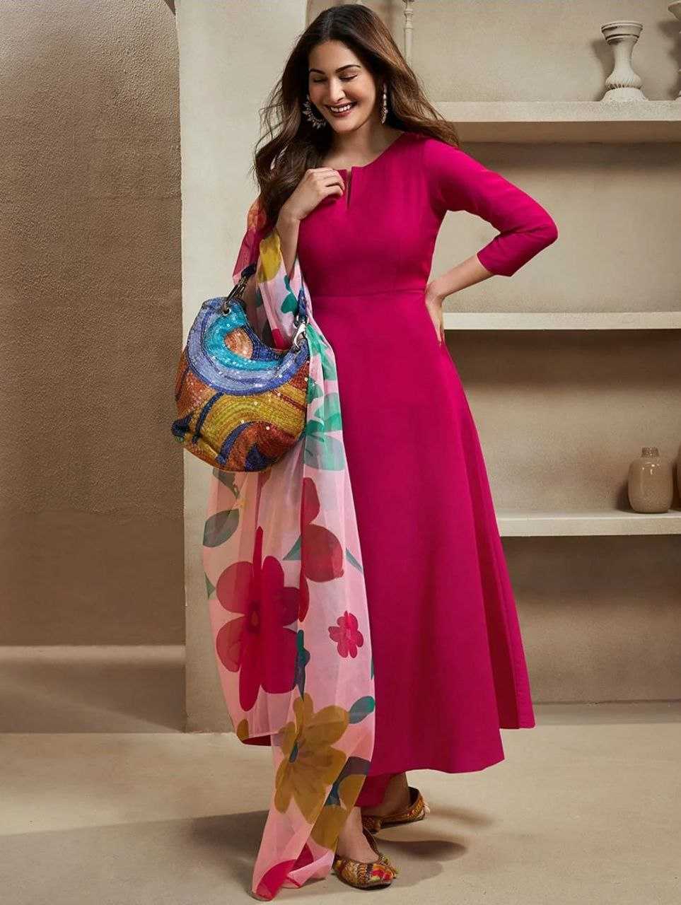 Ynf Heavy Roman Silk RIN193 HAJIRA Suits & Dresses Wedding Collections Festive Collections Wholesale Ladies Silk Suit Party wear suits Wedding Outfits Manufacturer