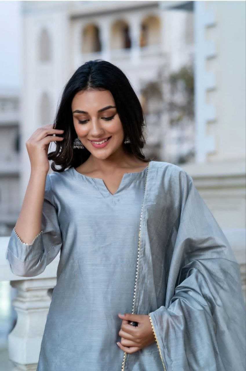 Ynf Heavy Roman Silk RIN193 HIPER Suits & Dresses Wholesale Ladies Silk Suit Party wear suits Silk Suits Manufacturer