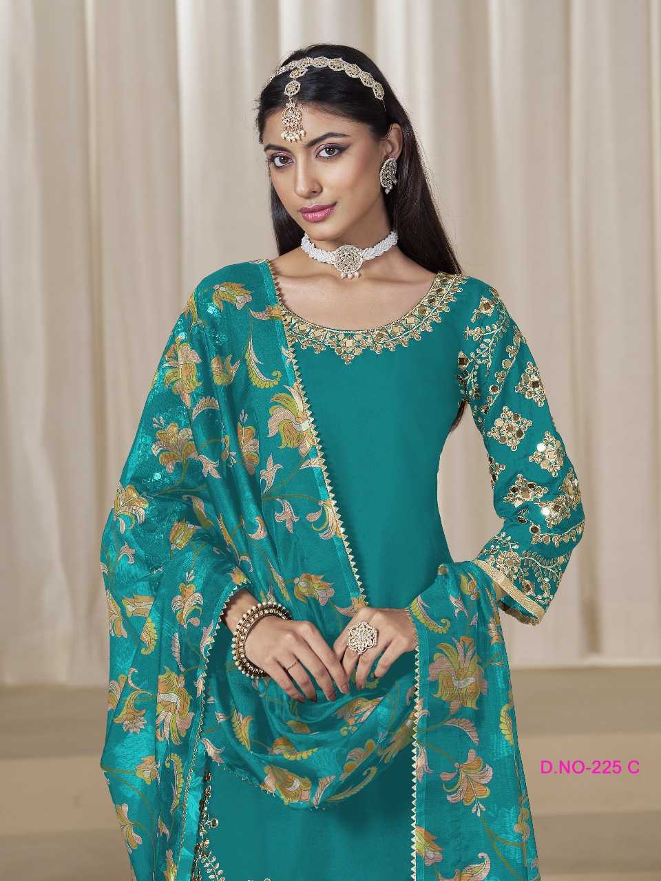 Ynf Heavy Roman Silk RIN197 4838 Suits & Dresses Wholesale Party wear suits Bridal Suits Designer Suits Manufacturer