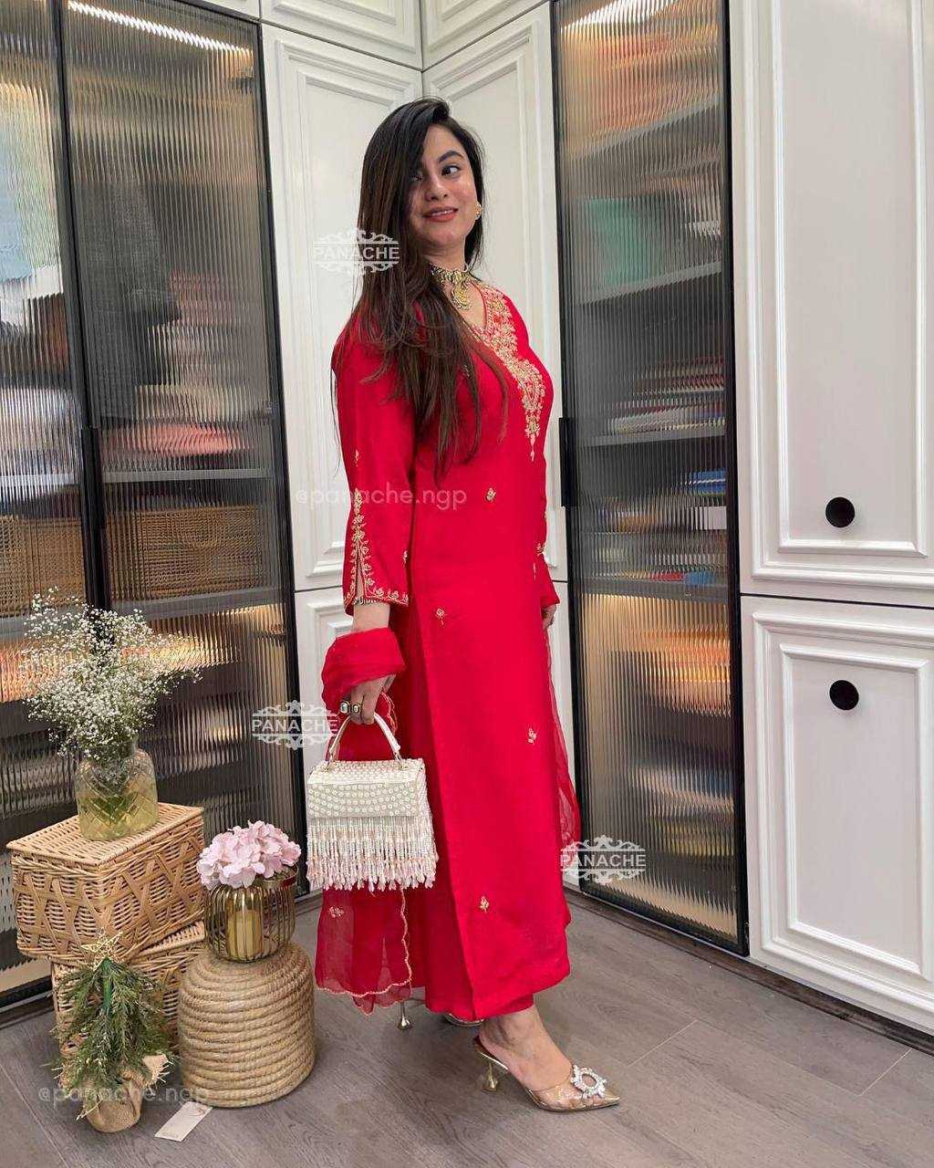 Ynf Heavy Roman Silk RIN222 LP1062 Kurti Wholesale Designer Kurtis Embroidered Kurtis Silk Kurtis Manufacturer