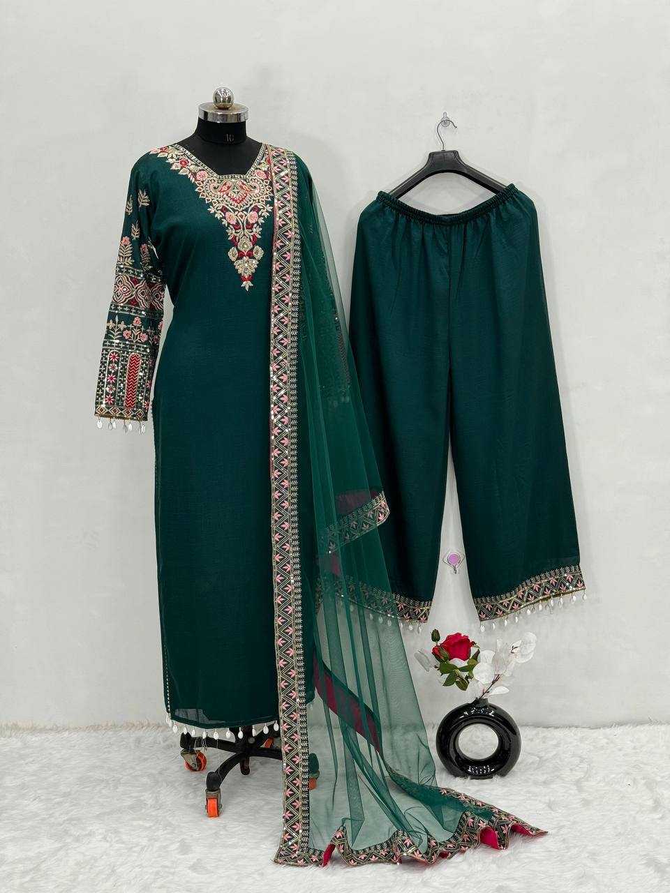 Ynf Heavy Silk KESH512 170 Suits & Dresses Wholesale Ladies Suits Dresses Designer Suits Manufacturer