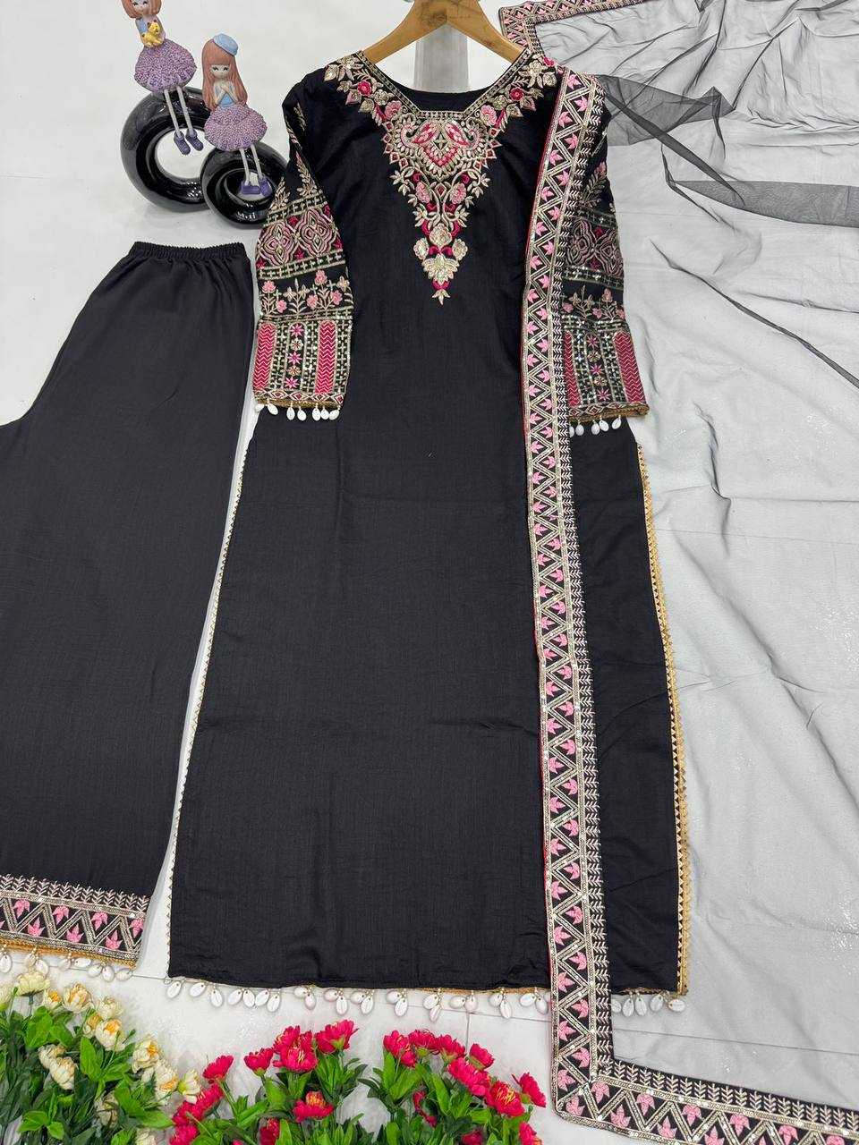 Ynf Heavy Silk KESH512 170 Suits & Dresses Wholesale Ladies Suits Dresses Designer Suits Manufacturer