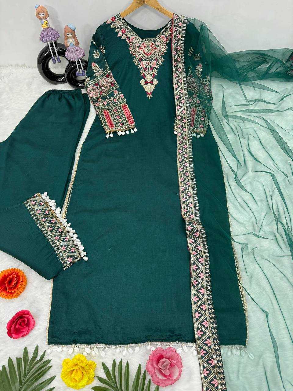 Ynf Heavy Silk KESH512 170 Suits & Dresses Wholesale Ladies Suits Dresses Designer Suits Manufacturer