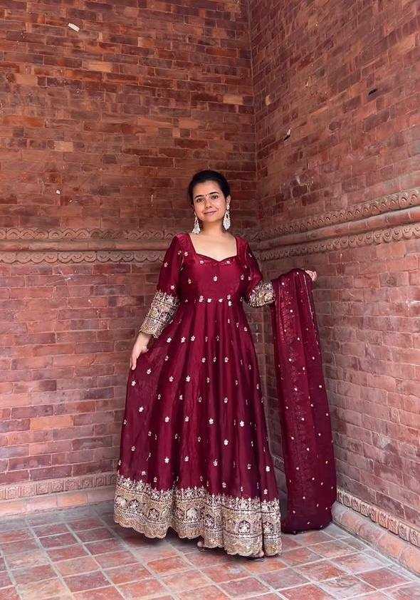 Ynf Heavy Silk KESH515 1250 Suits & Dresses Wholesale Sharara Salwar Suits Embroidery Suits Anarkali Suits Manufacturer
